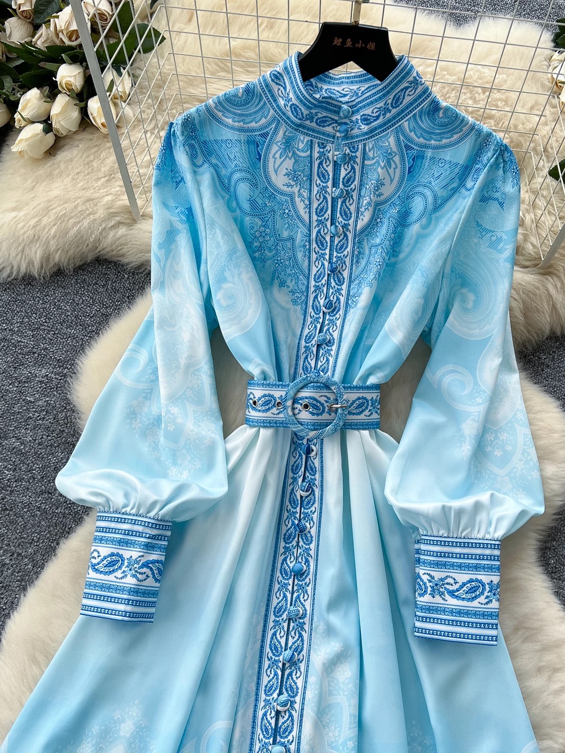 Space girl print dress ED156 images